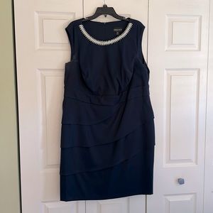 Woman’s, size 20, cocktail length dress, worn 1x